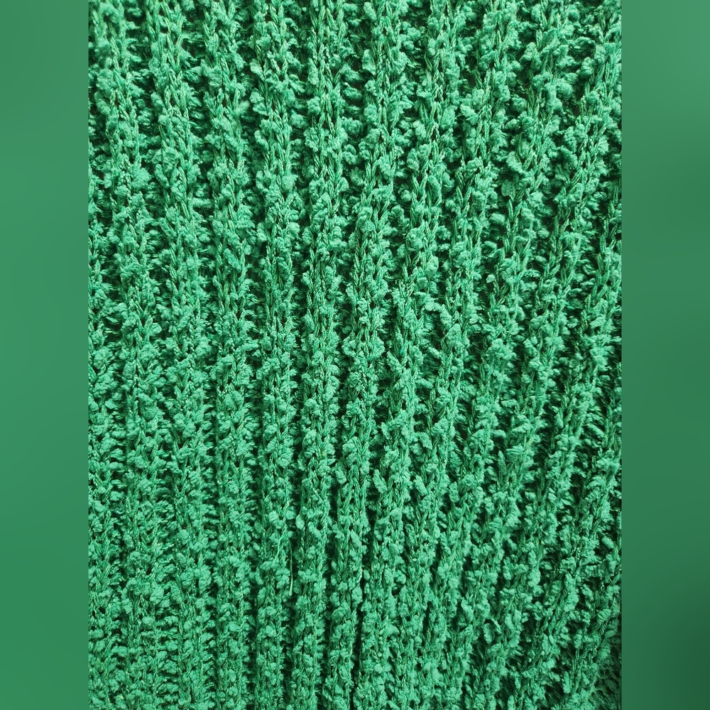 Sweet Generis Sft Knit Green Long Cardigan Sweater with Pockets - Picture 7 of 9